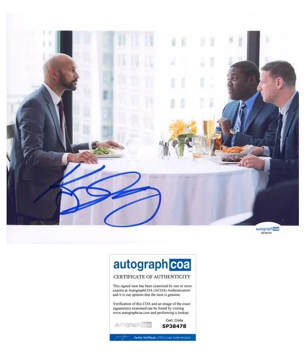 Keegan-Michael Key — Keegan-Michael Key "Detroiters" AUTOGRAPH Signed 'Smilin' Jack' 8x10 Photo ACOA