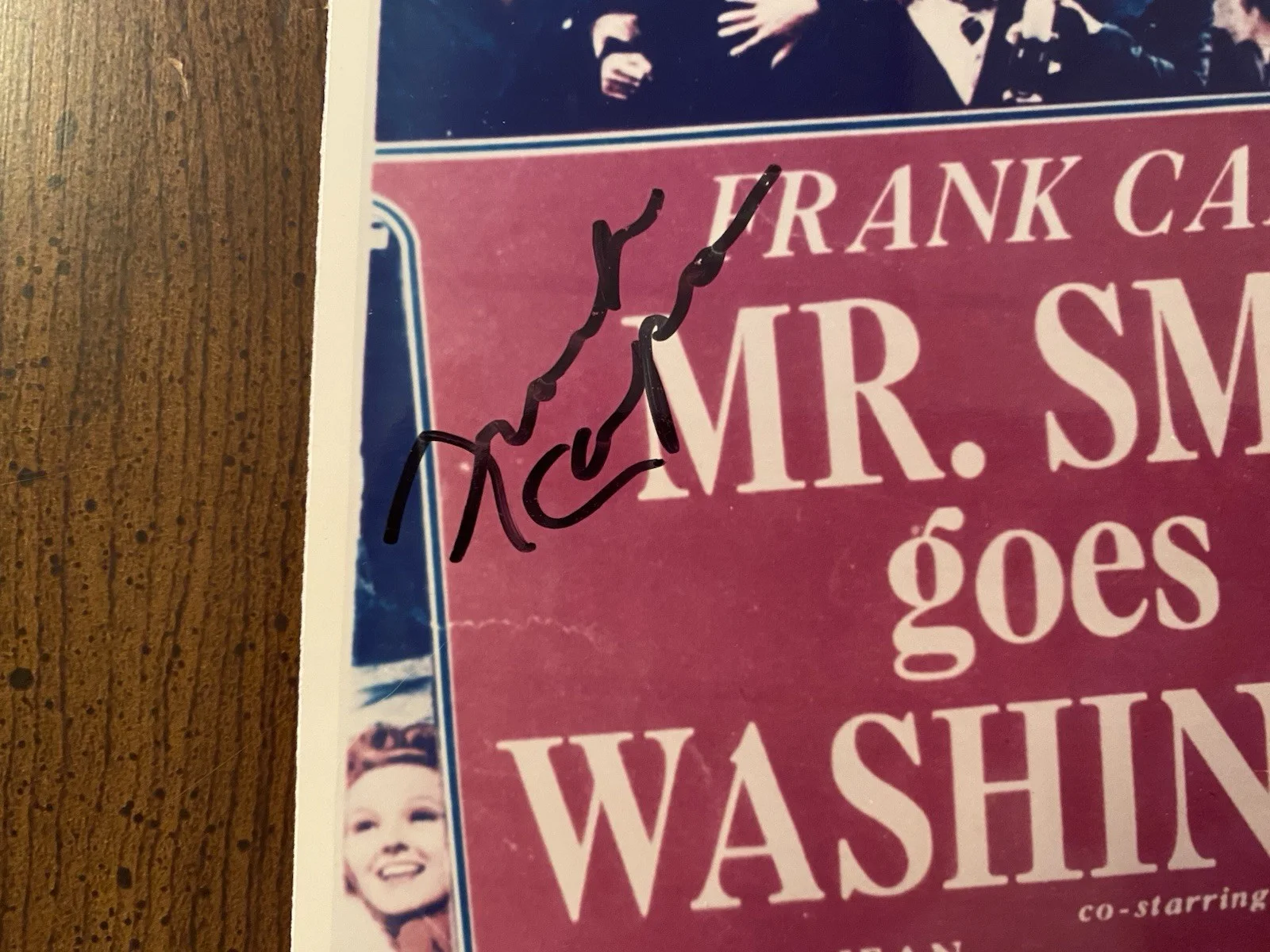James Stewart, Frank Capra — James Jimmy Stewart Frank Capra Signed Photo w/ COA Mr Smith Goes To Washington, изображение 2