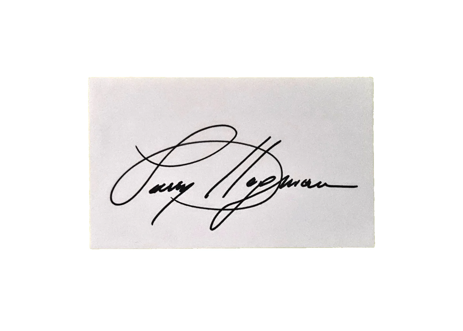Larry Hagman — LARRY HAGMAN (I DREAM OF JEANNIE~DALLAS) AUTOGRAPH INDEX Card and TV Guide, изображение 2