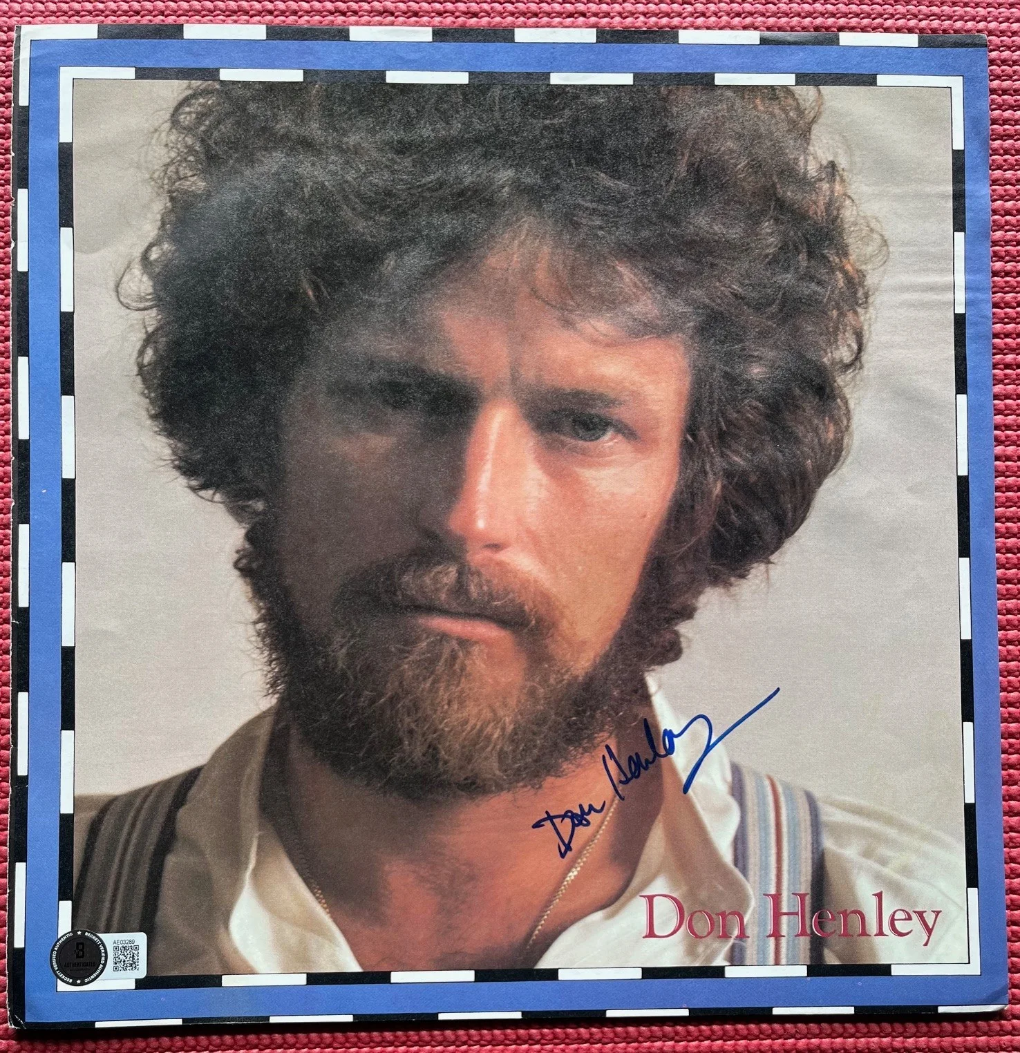 BECKETT LOA signed DON HENLEY & RANDY MEISNER autographed EAGLES TOUR BOOK page, image 2