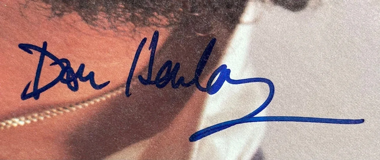 BECKETT LOA signed DON HENLEY & RANDY MEISNER autographed EAGLES TOUR BOOK page, image 3