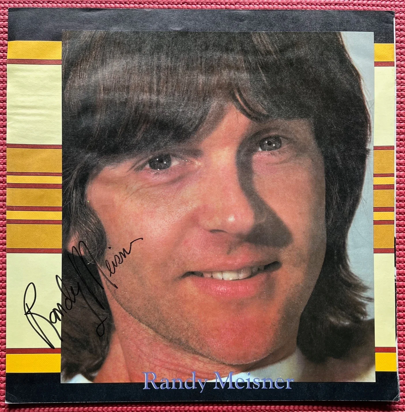 BECKETT LOA signed DON HENLEY & RANDY MEISNER autographed EAGLES TOUR BOOK page, image 5