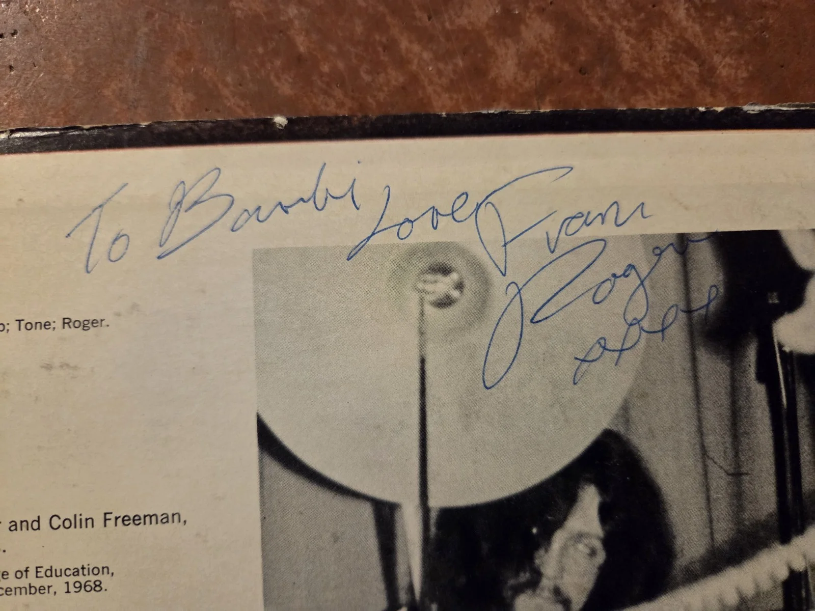 SIGNED Savoy Brown Blue Matter Record. KIM SIMMONS ROGER EARL DIRTY DAVE, изображение 2