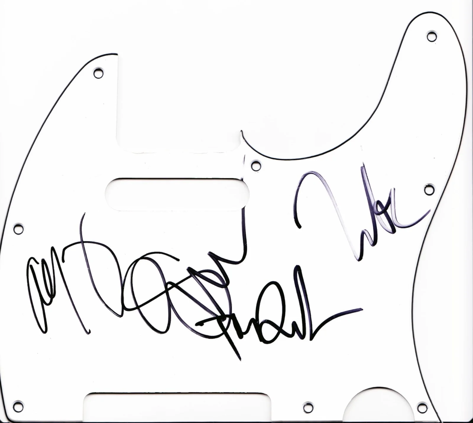 NO DOUBT HAND SIGNED AUTOGRAPHED ELECTRIC GUITAR BY ALL 4! RARE WITH PROOF +COA!, image 2