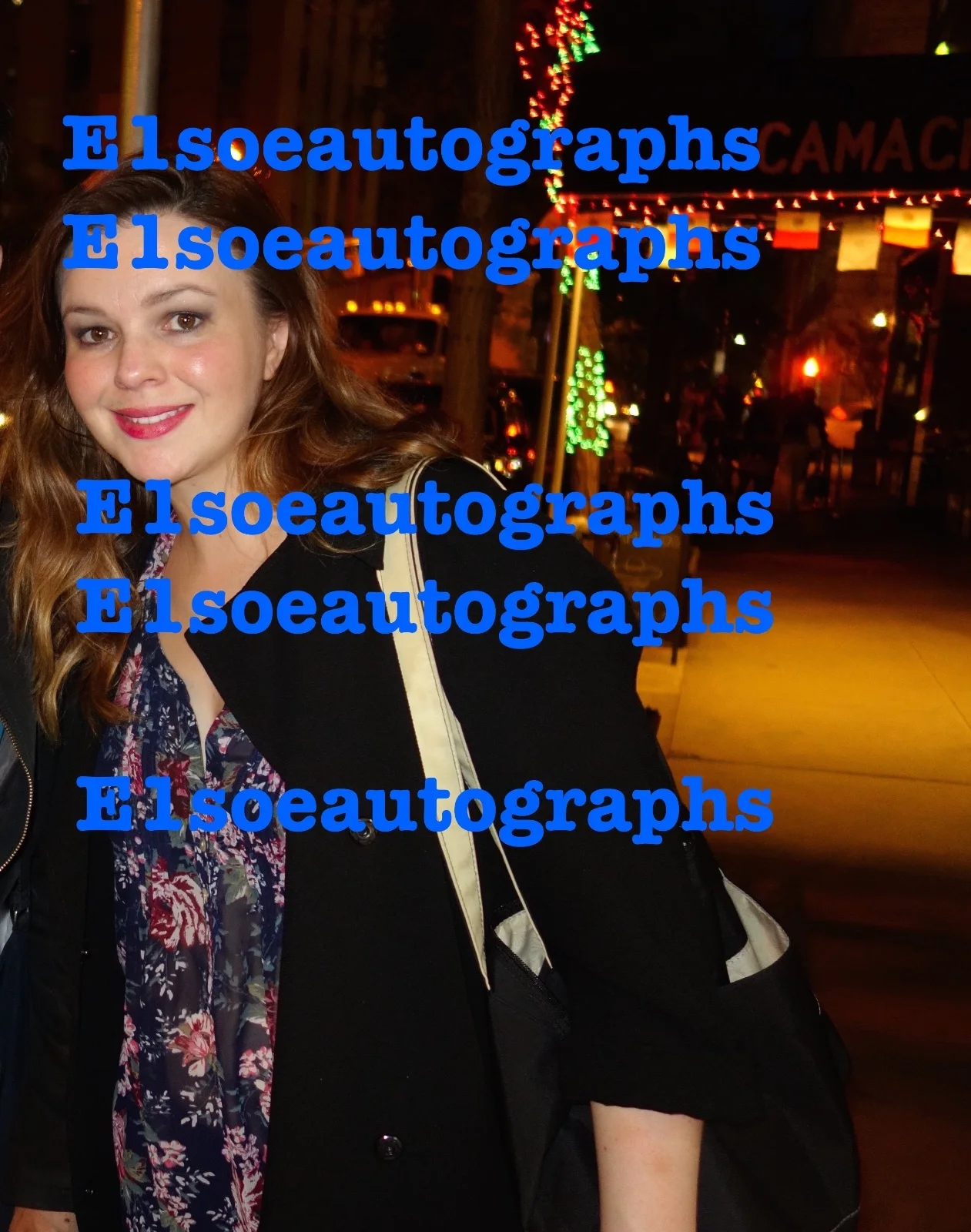 amber tamblyn — Amber Tamblyn signed 8x10 photo in person. Proof - Sisterhood of Traveling Pants, изображение 2