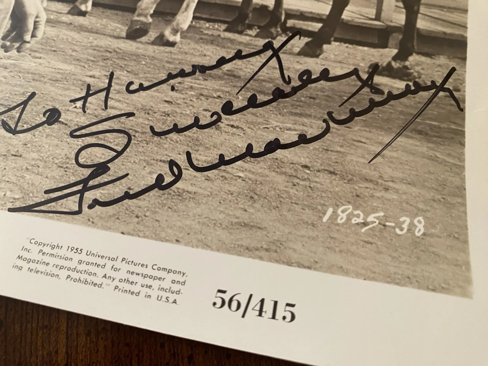 Fred MacMurray — Fred MacMurray Signed Autographed Vintage Photo With COA Gun For A Coward, изображение 3