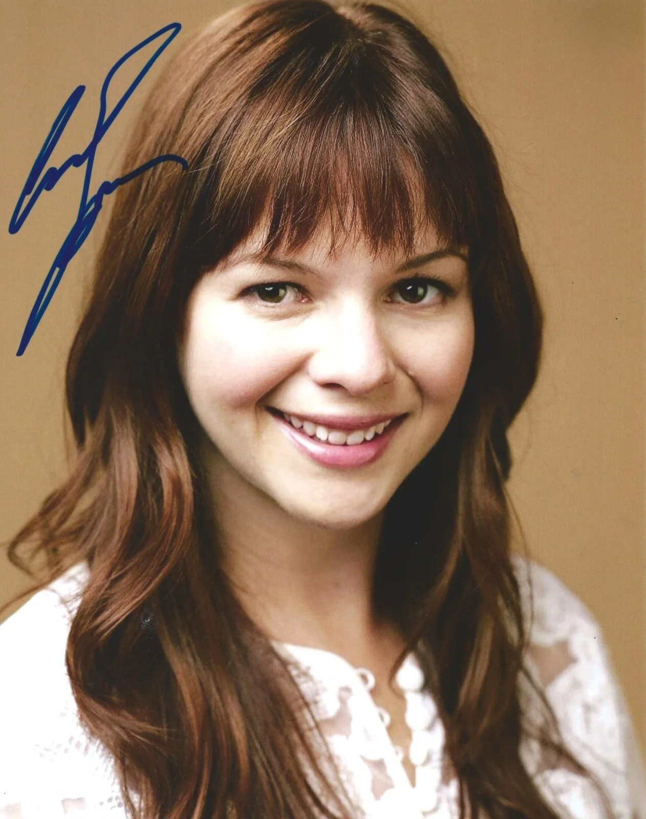 amber tamblyn — Amber Tamblyn signed 8x10 photo in person. Sisterhood of Traveling Pants