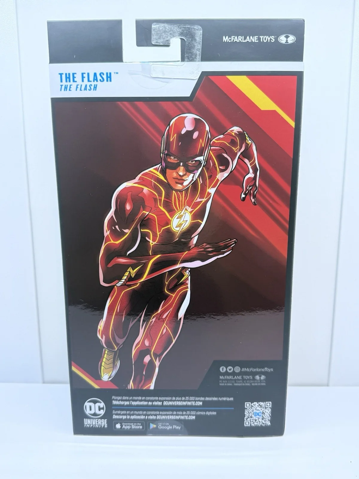 Ezra Miller — Ezra Miller Signed McFarlane The Flash 7" Figure CA COA, image 2