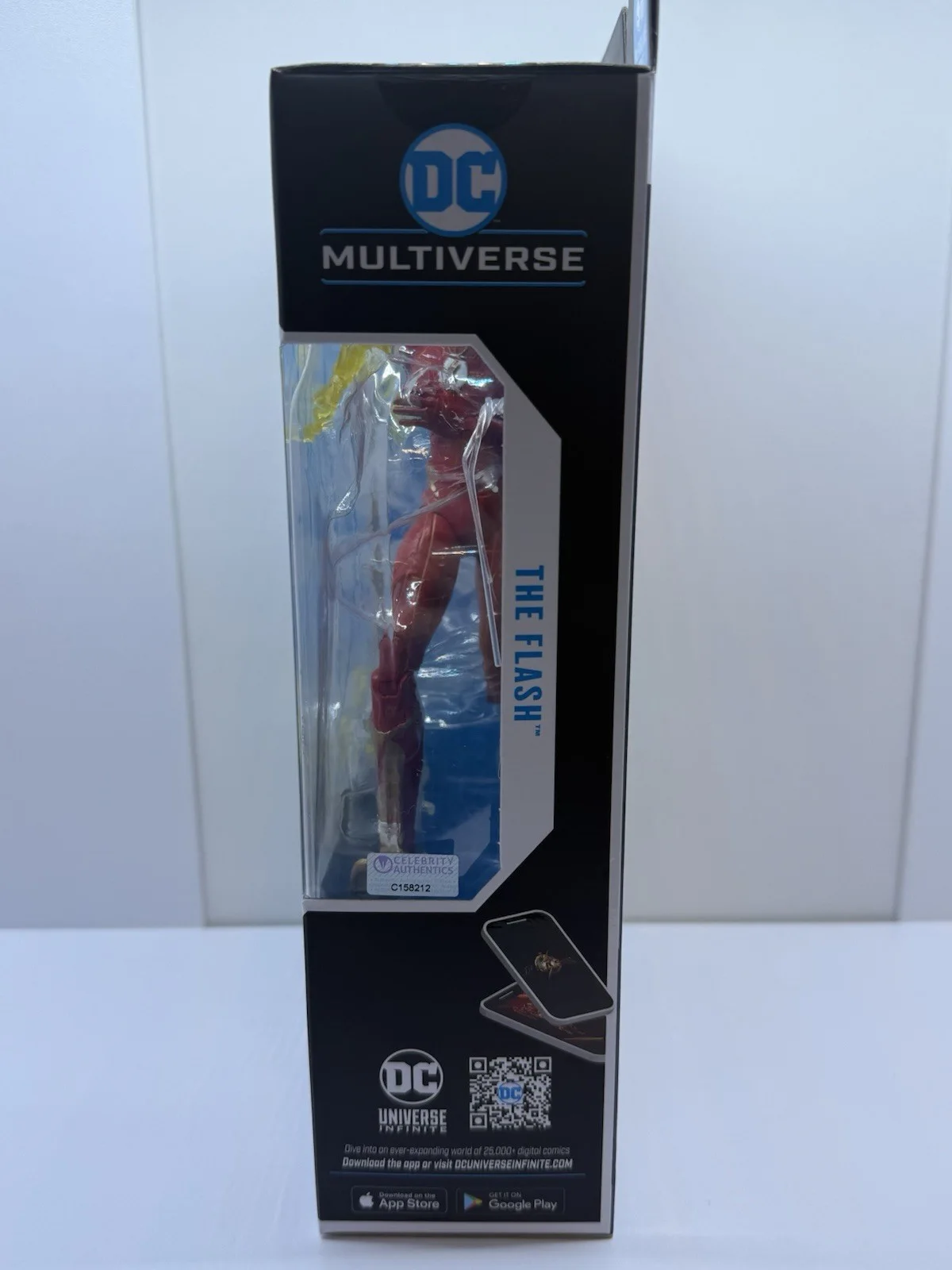 Ezra Miller — Ezra Miller Signed McFarlane The Flash 7" Figure CA COA, image 3
