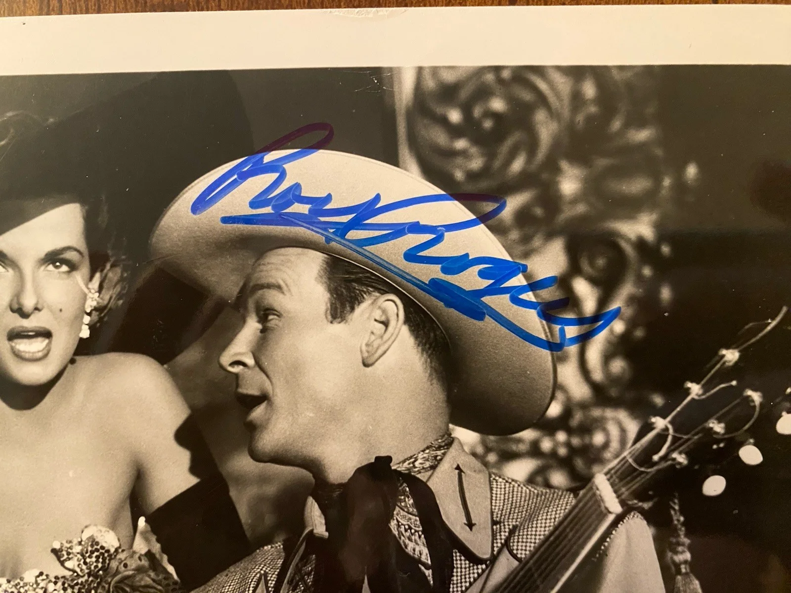 Bob Hope, Jane Russell, Roy Rogers — Bob Hope Jane Russell Roy Rogers Signed Autographed Photo w/ COA Son Of Paleface, изображение 4