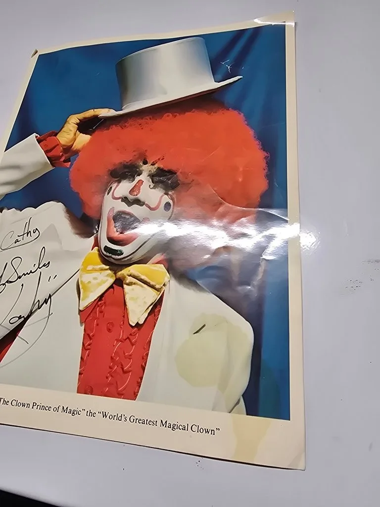 Korky — Autographed Photo of 'Korky' the Clown, image 3