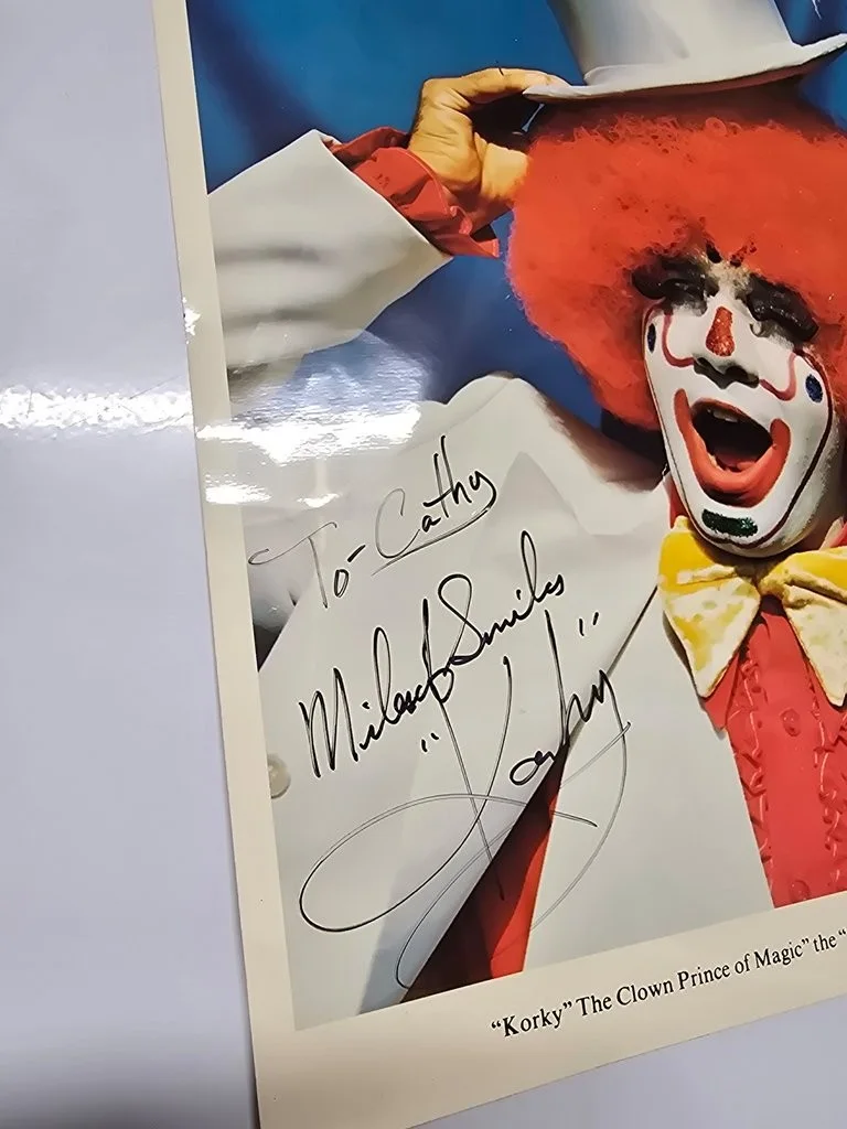 Korky — Autographed Photo of 'Korky' the Clown, image 4