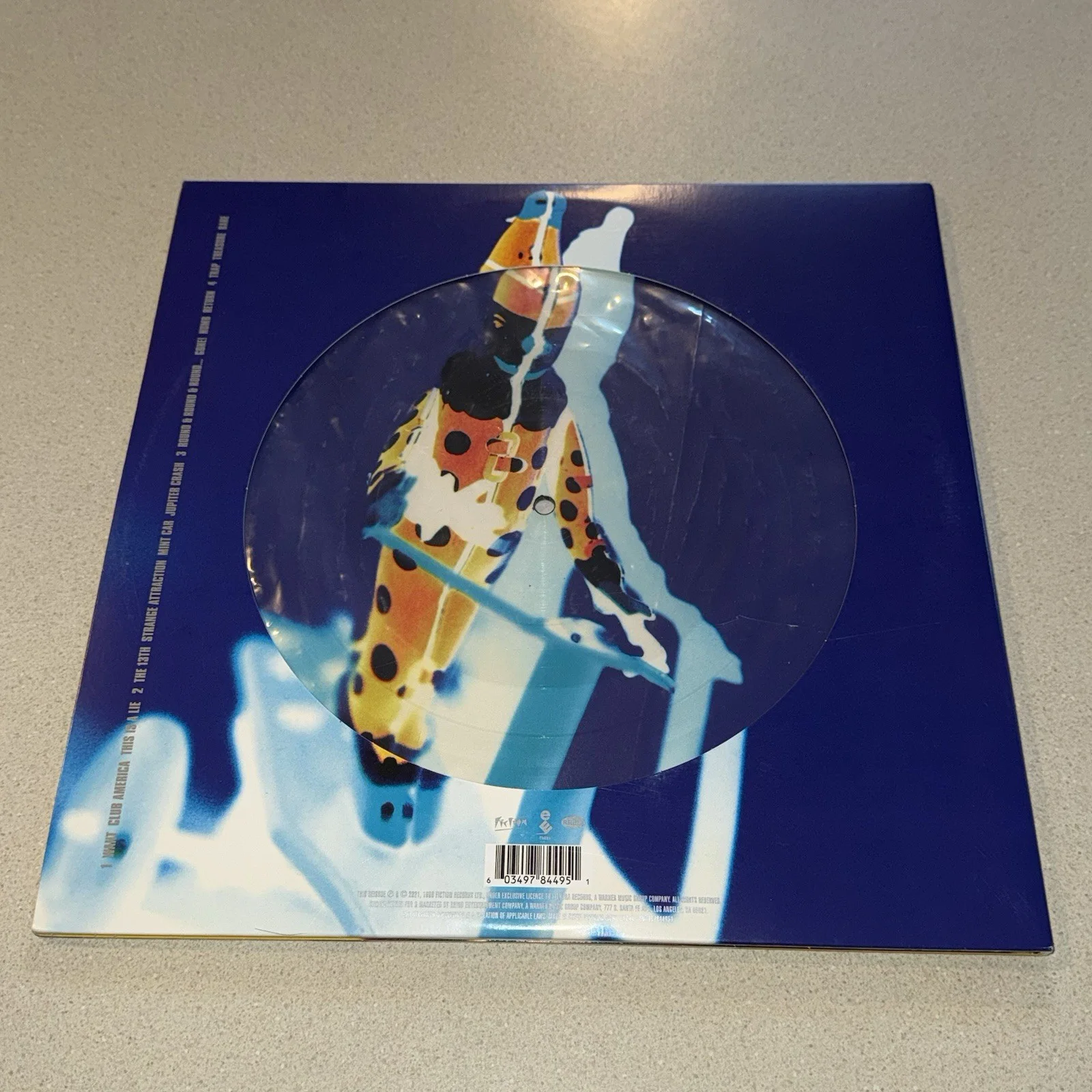 THE CURE GROUP signed autographed WILD MOOD SWINGS VINYL ROBERT SMITH +4 BECKETT, изображение 5