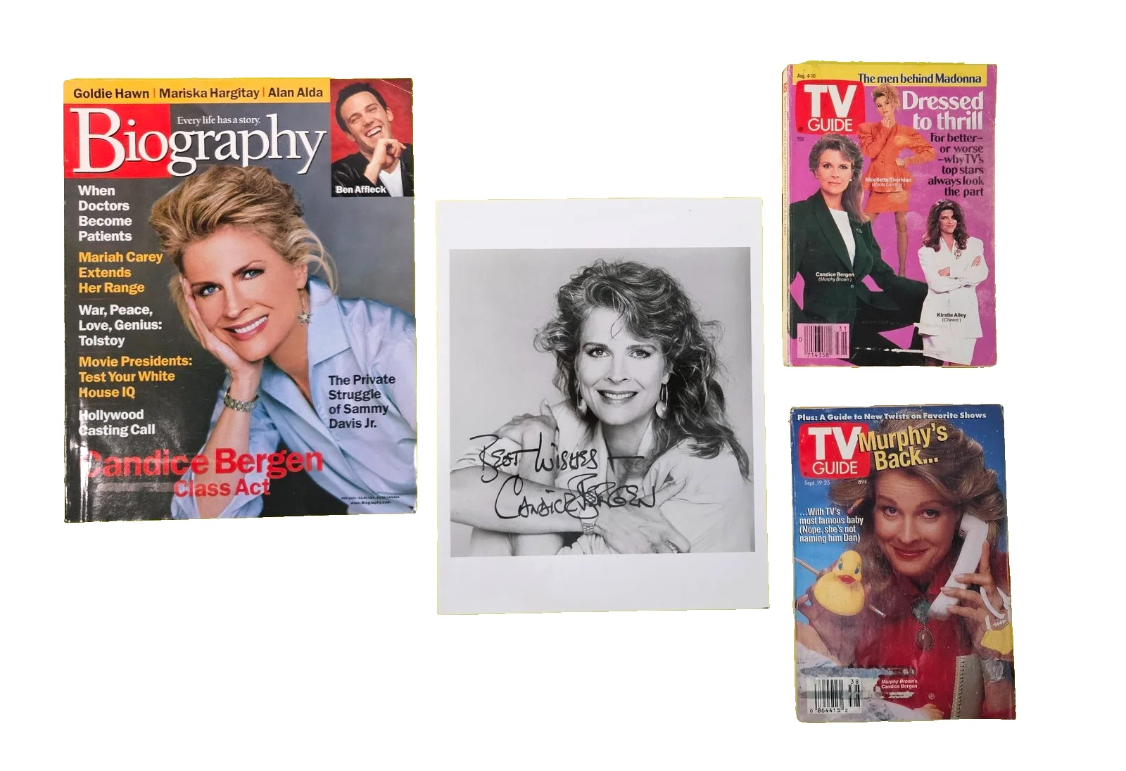 Candice Bergen — CANDICE BERGEN (BOSTON LEGAL~MURHY BROWN PHOTO - Plus Lot Magazine