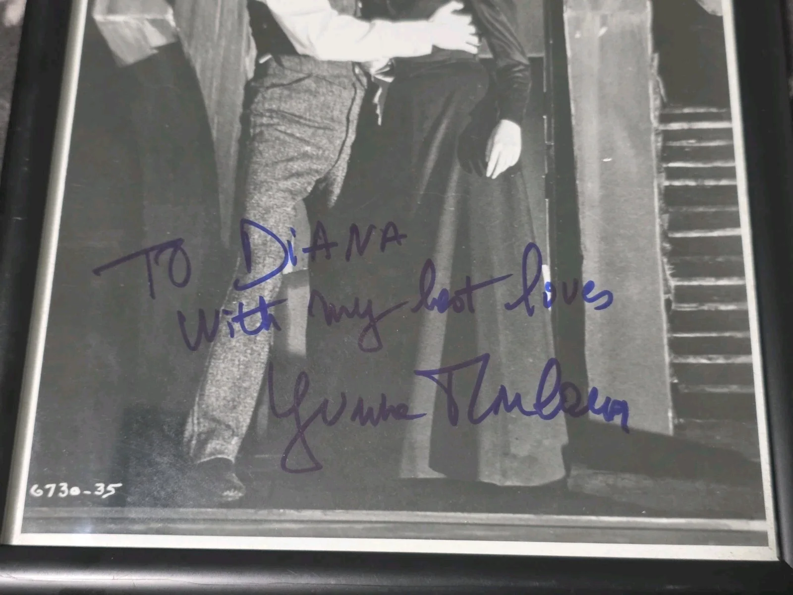 yvonne marloun — Yvonne Monlaur Autograph Print In Brides Of Dracula, изображение 3