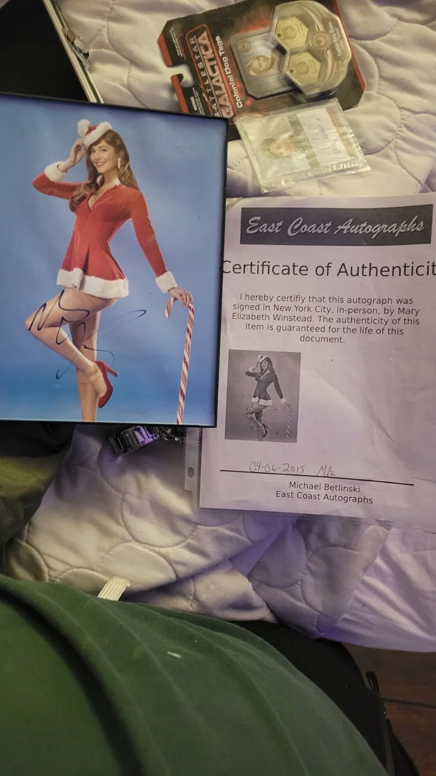 Mary Elizabeth Winstead signed 8x10, изображение 2
