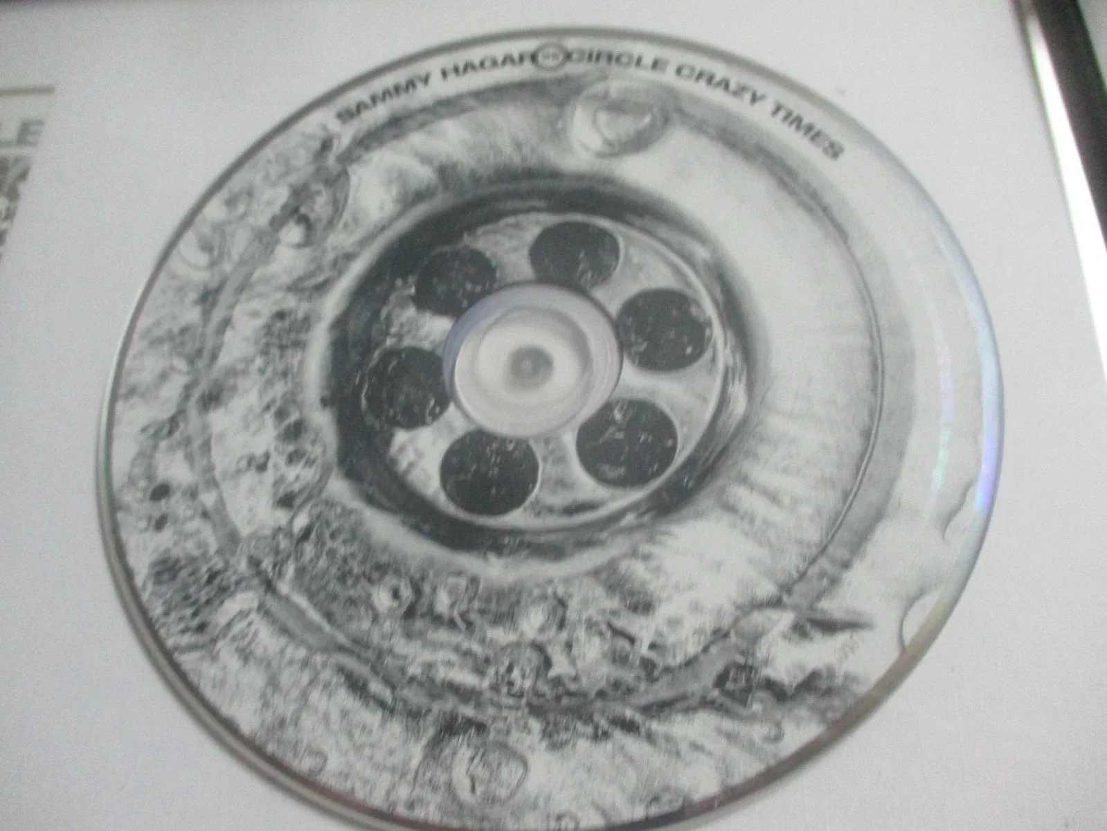 SAMMY HAGAR & THE CIRCLE (VAN HALEN) AUTHENTIC AUTOGRAPHED/SIGNED CD COVER, image 5