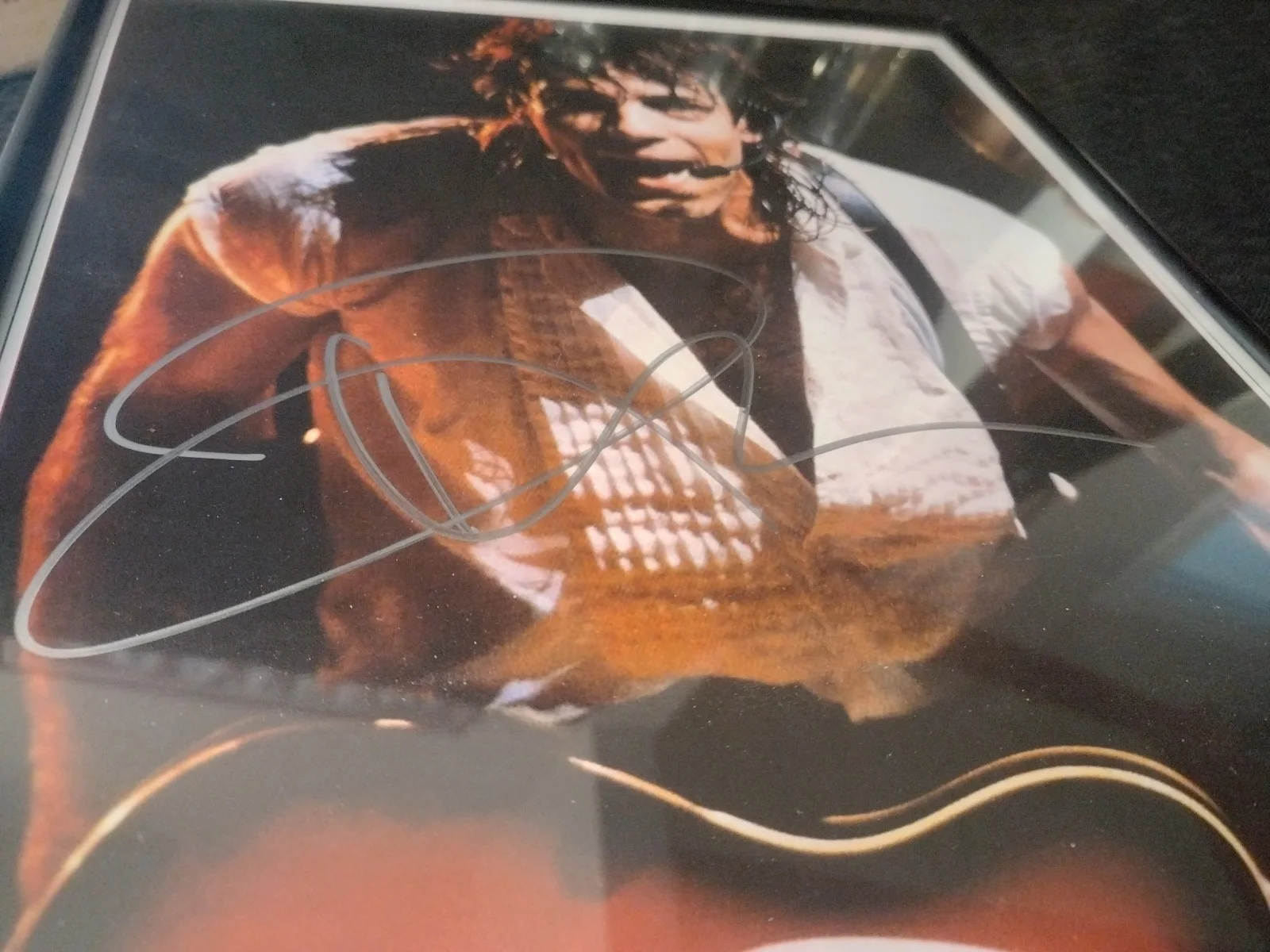 RICK SPRINGFIELD HAND SIGNED AUTOGRAPHED 11x14 Concert Photo Poster 1980s, изображение 2