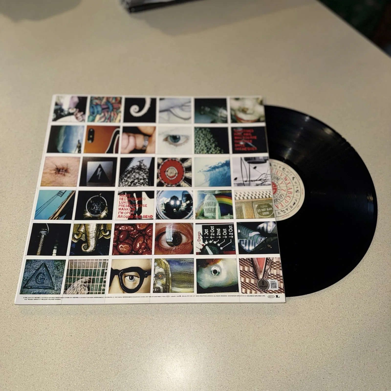 EDDIE VEDDER PEARL JAM signed autographed NO CODE ALBUM PJ BECKETT BAS COA, image 3