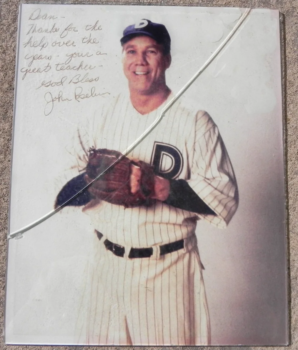 John Roselius 1944-2018 signed photo noted actor, image 2