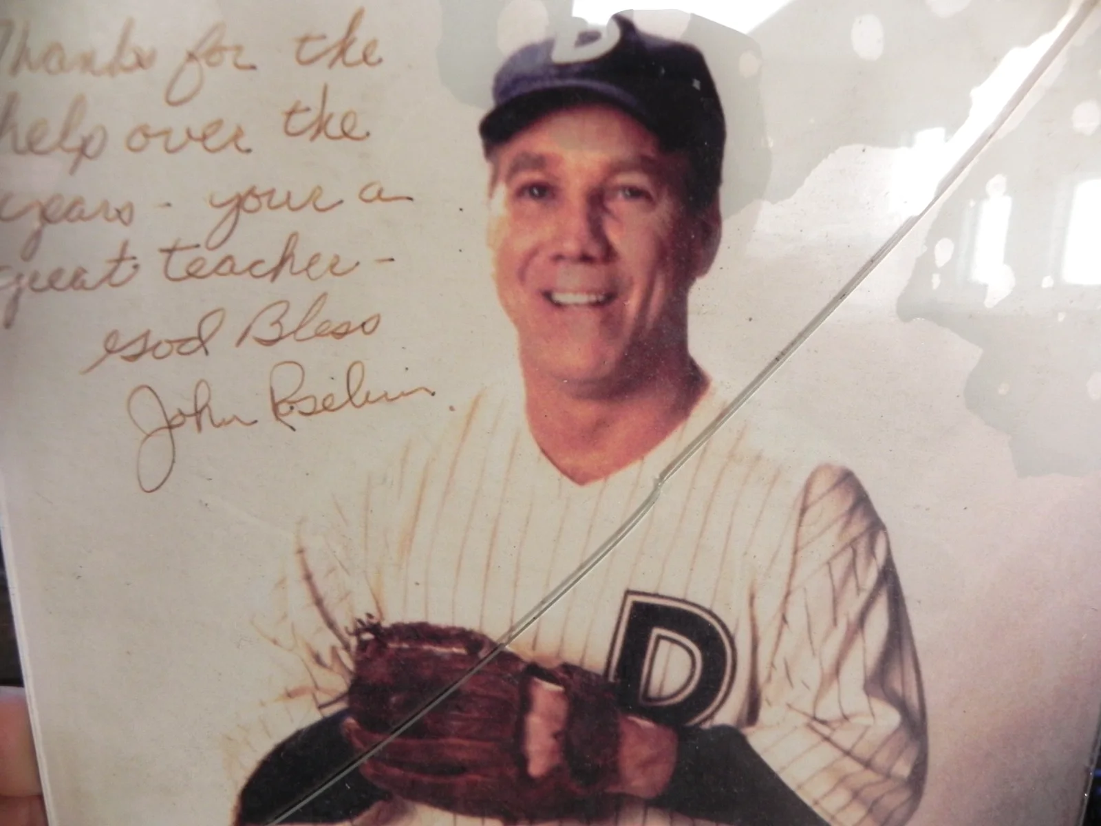 John Roselius 1944-2018 signed photo noted actor, image 3