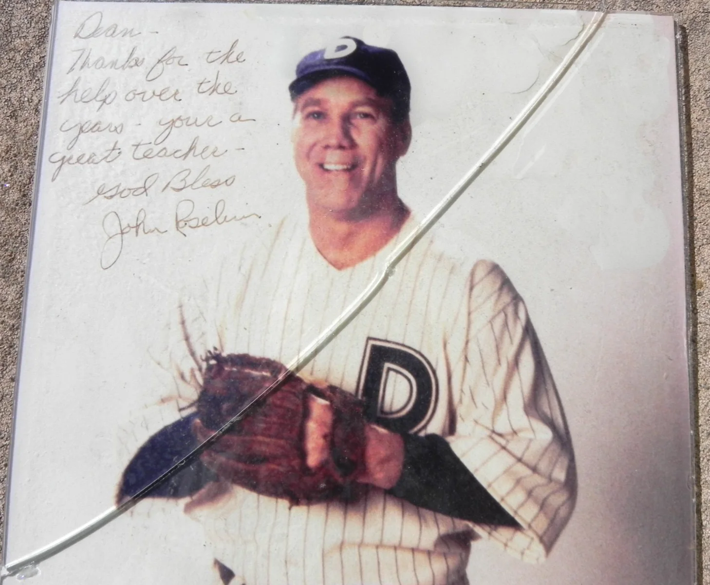 John Roselius 1944-2018 signed photo noted actor, image 4