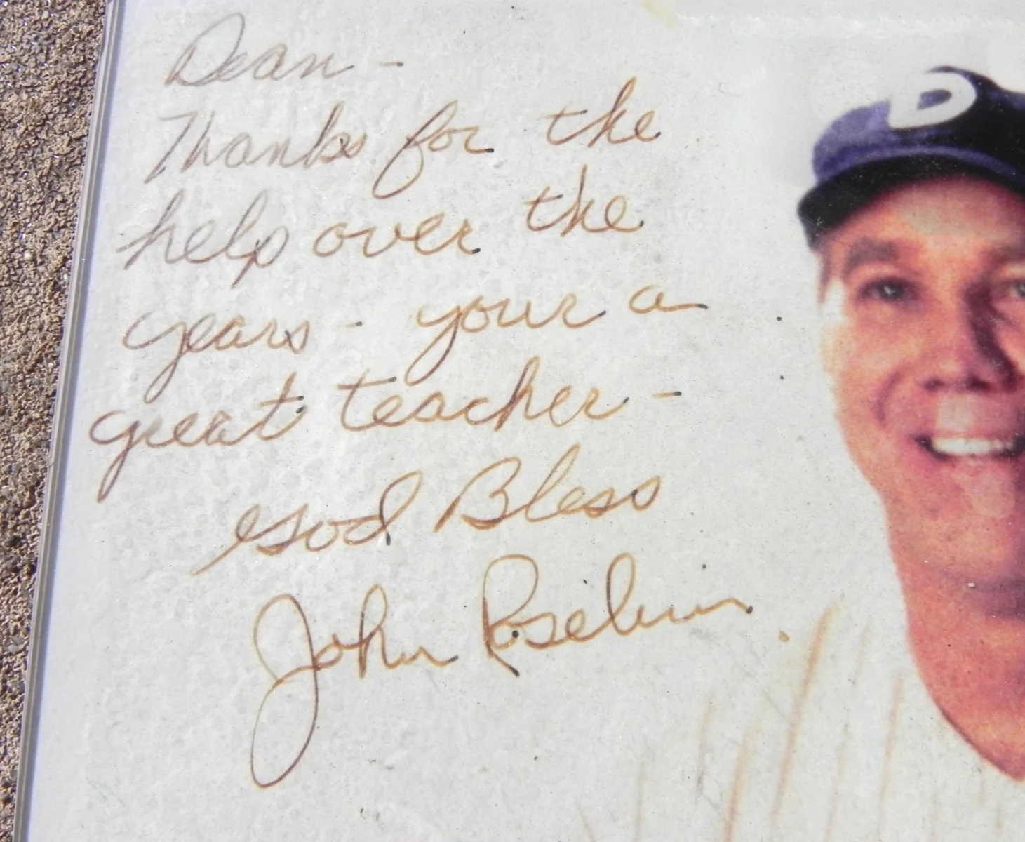 John Roselius 1944-2018 signed photo noted actor, image 5
