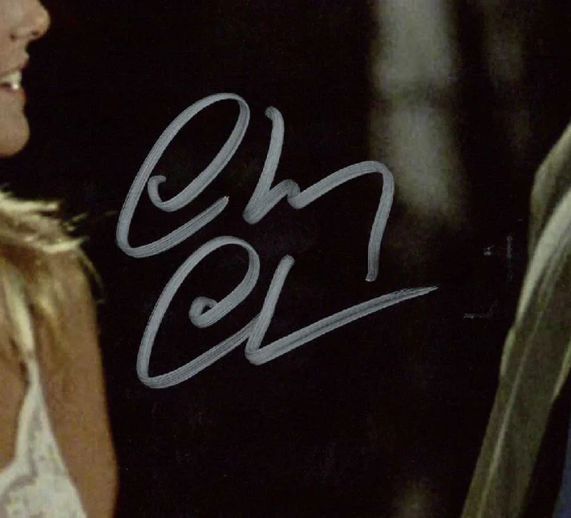 CHRISTIE BRINKLEY CHEVY CHASE DUAL SIGNED 11x14 PHOTO VACATION RARE BECKETT BAS, изображение 3