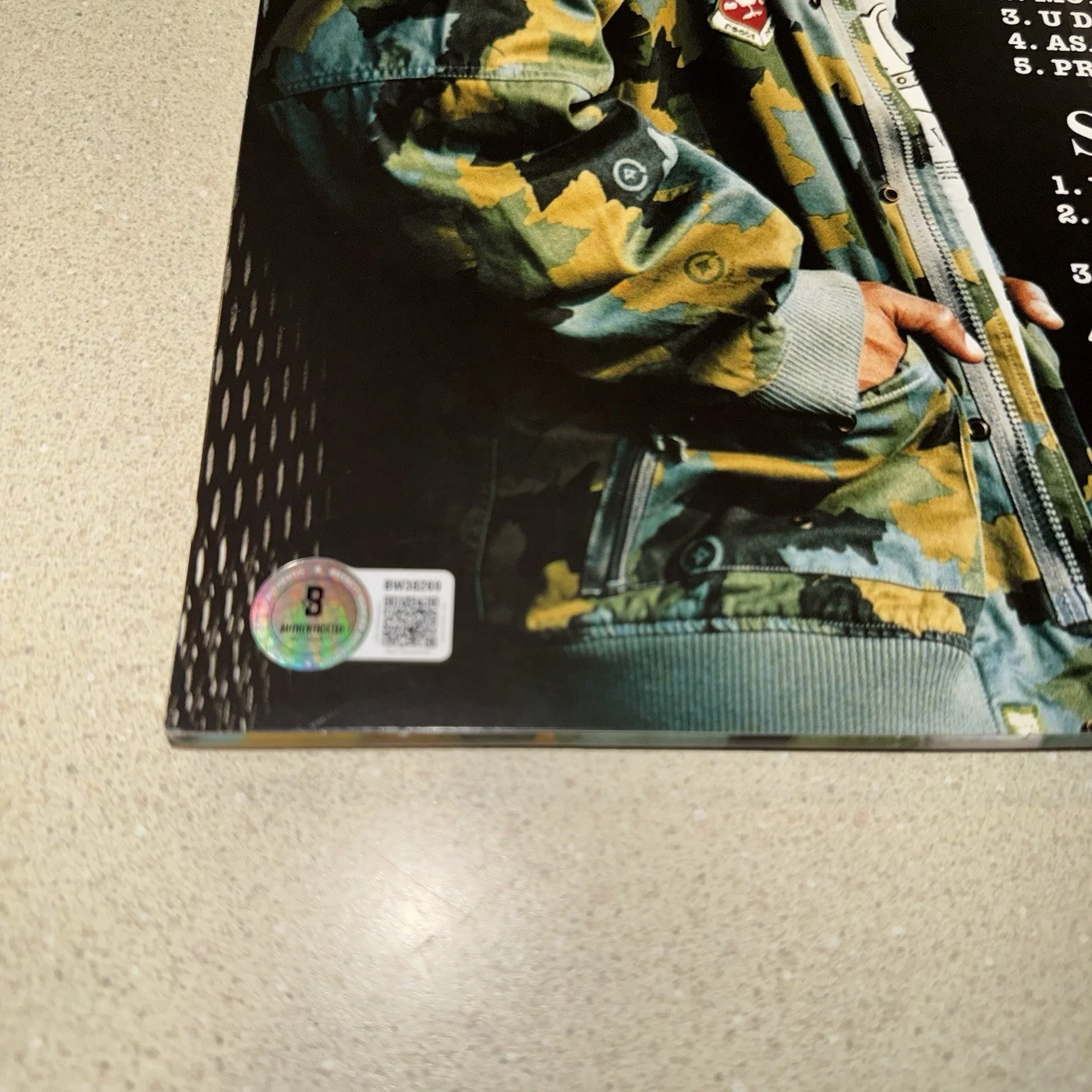 ACTOR RAPPER T.I. signed autographed URBAN LEGEND VINYL TIP BECKETT BAS COA, изображение 4