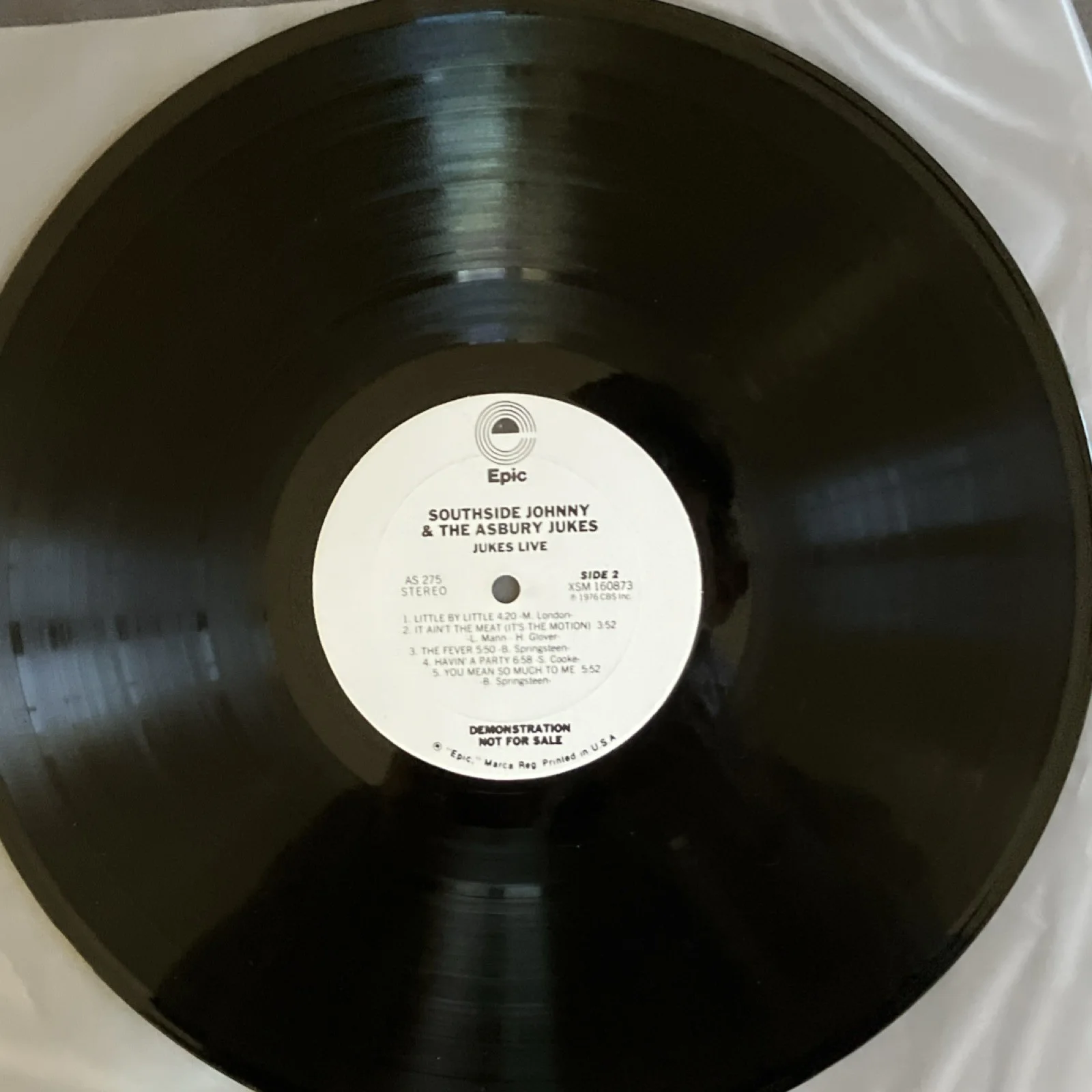 Southside Johnny Asbury Jukes Live at Bottom Line SIGNED/AUTOGRAPH. Springsteen, image 5