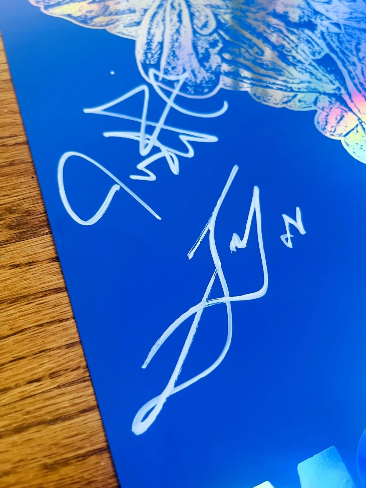 Motion City Soundtrack SIGNED VIP Band Foil 2026 Tour Poster + BONUS KEYCHAIN!, изображение 2