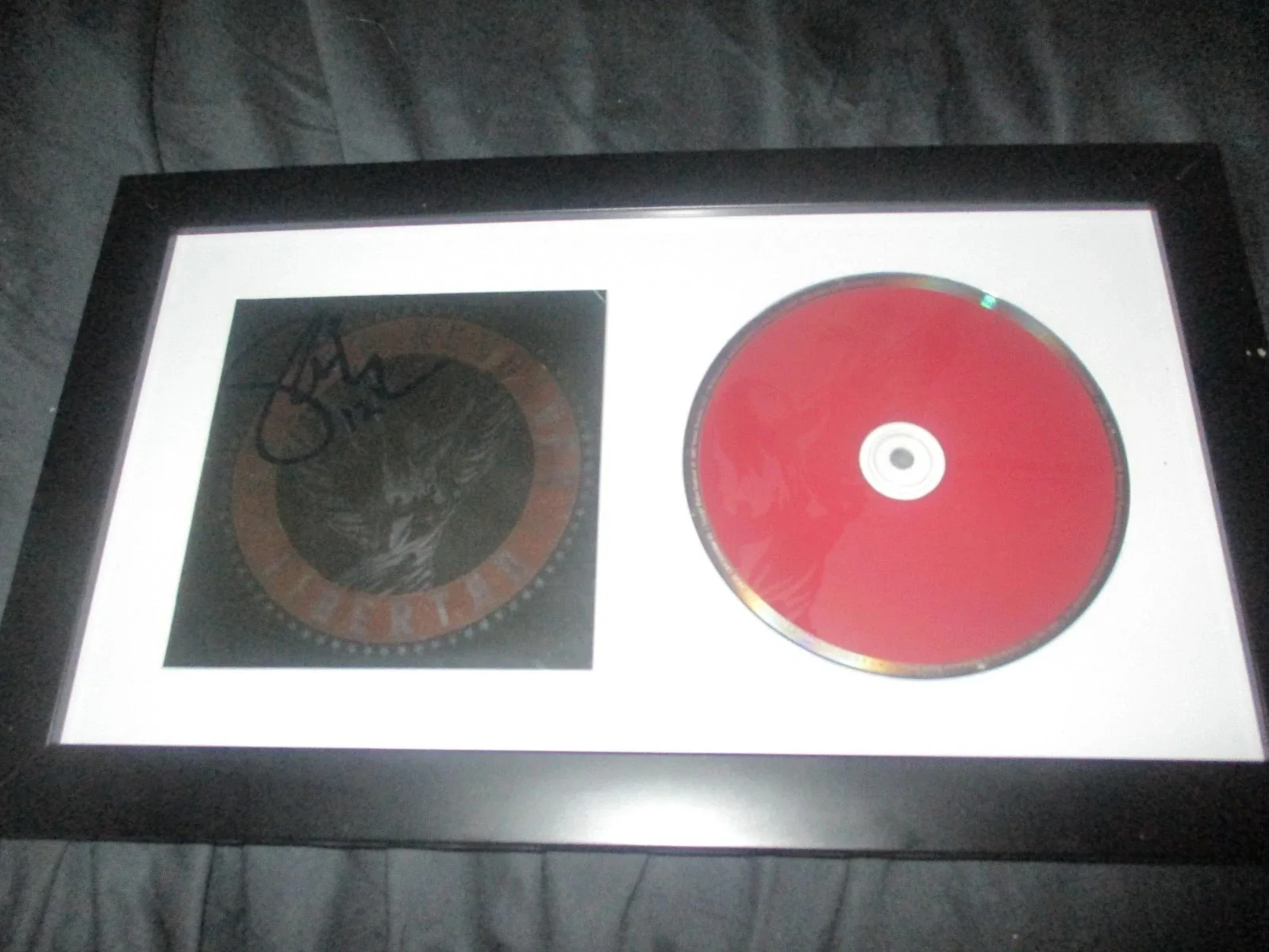 SLASH (VELVET REVOLVER/GUN'S N' ROSE'S) AUTHENTIC AUTOGRAPHED/SIGNED LIBERTAD CD, изображение 2