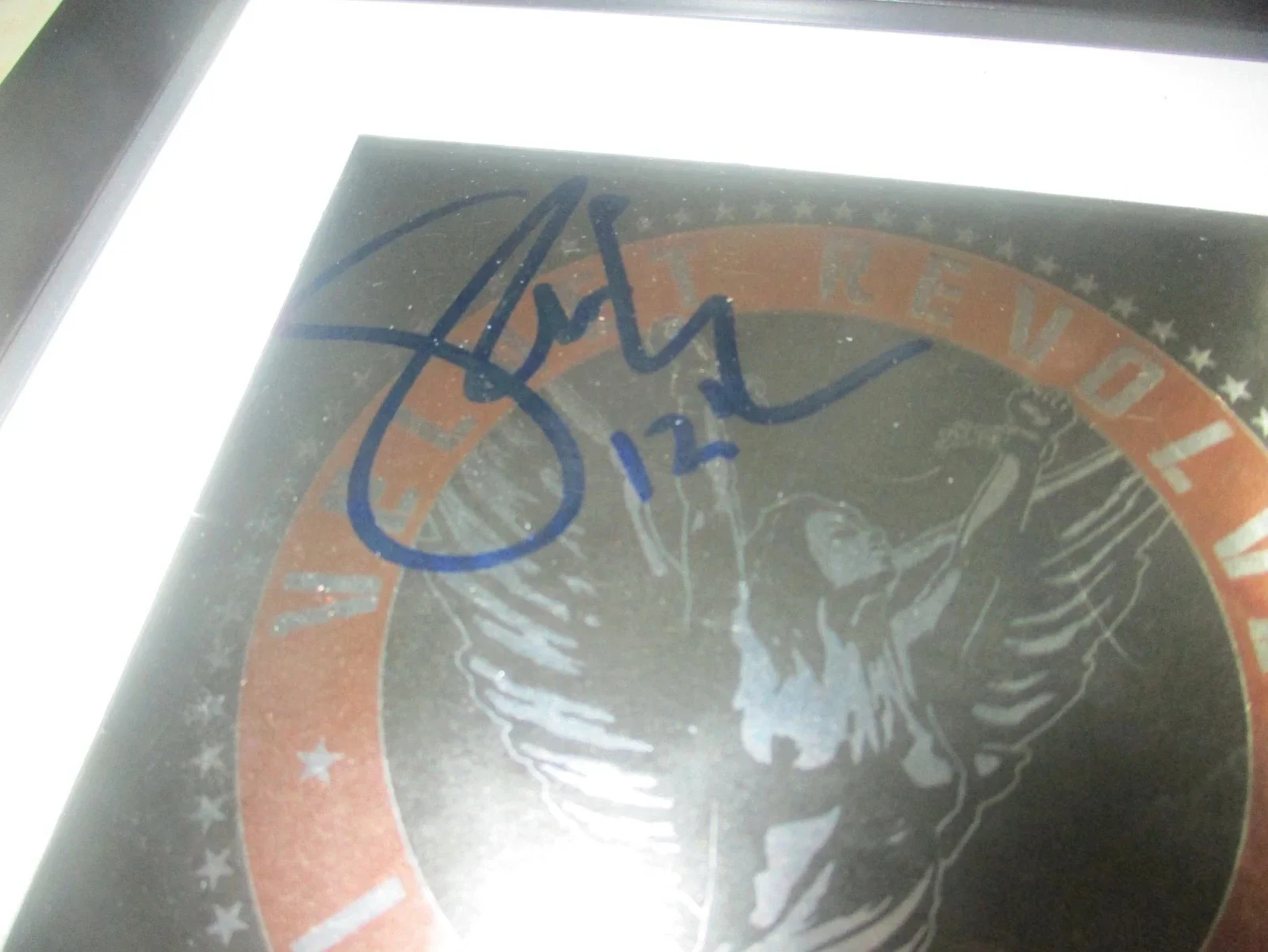SLASH (VELVET REVOLVER/GUN'S N' ROSE'S) AUTHENTIC AUTOGRAPHED/SIGNED LIBERTAD CD, изображение 4
