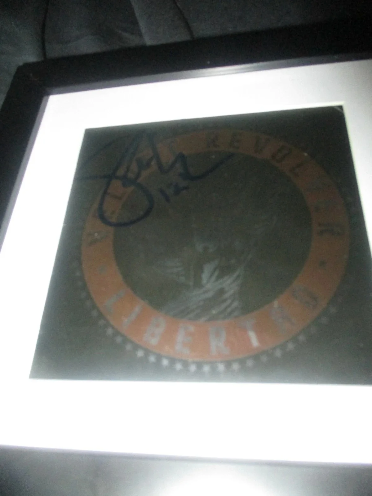 SLASH (VELVET REVOLVER/GUN'S N' ROSE'S) AUTHENTIC AUTOGRAPHED/SIGNED LIBERTAD CD, изображение 5