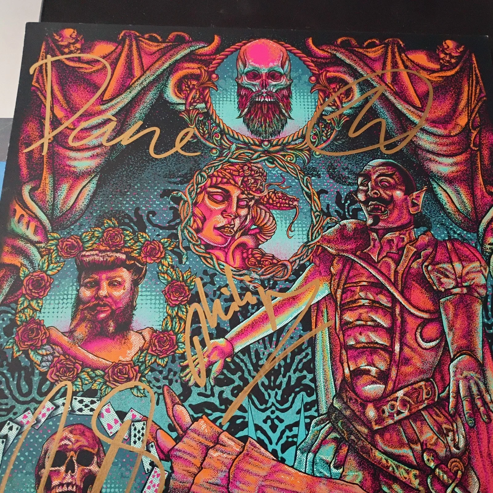 Phil Campbell & The Bastard Sons Signed Poster Motorhead, image 2