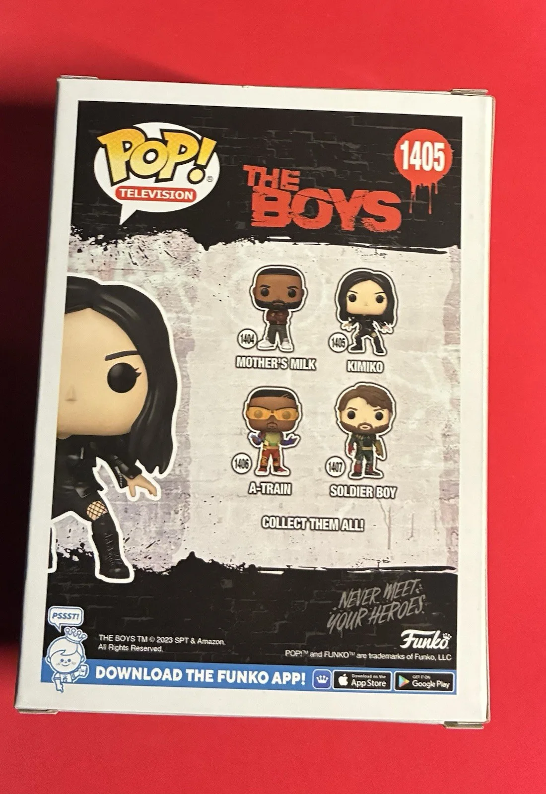 The Boys Karen Fukuhara Signed Kimiko Funko Pop JSA Free Shipping/Hardstack, изображение 3