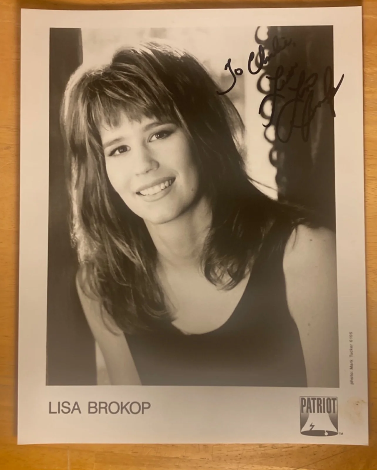 Hand SIGNED Lisa Brokop 8x10 Agency Press Photo - Country Music Singer Actress, изображение 2