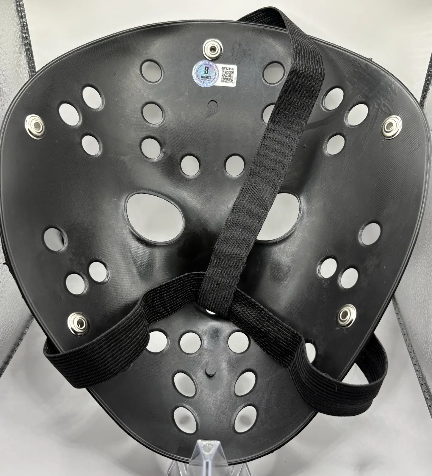 Friday the 13th Ari Lehman Jason Vorhees Signed Mask Beckett Witness., изображение 5