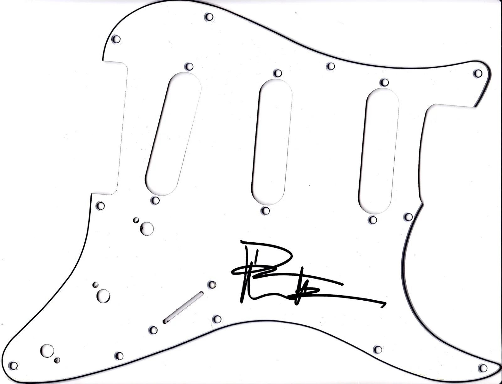 DAVE MATTHEWS DMB HAND SIGNED AUTOGRAPHED ELECTRIC GUITAR! WITH PROOF +C.O.A!, image 2