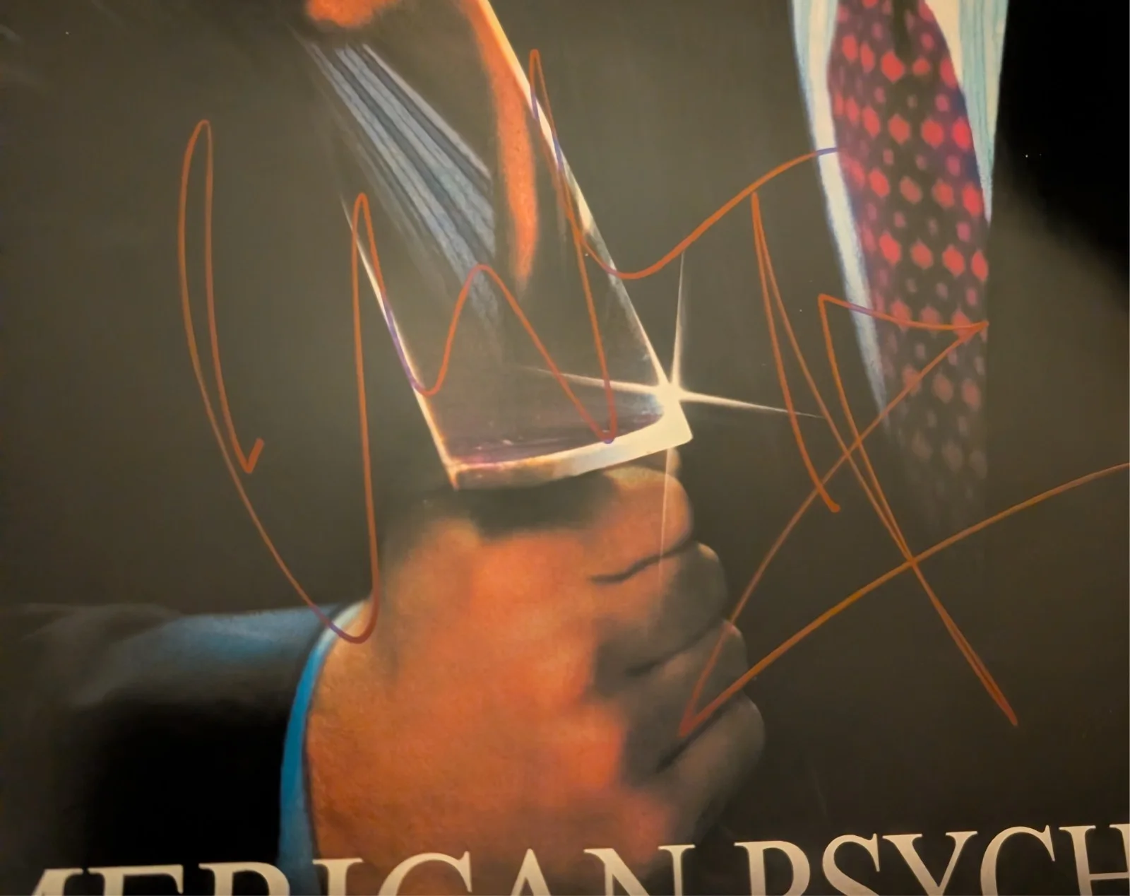 Christian Bale — CHRISTIAN BALE signed autograph AMERICAN PSYCHO 11x17 poster, image 3