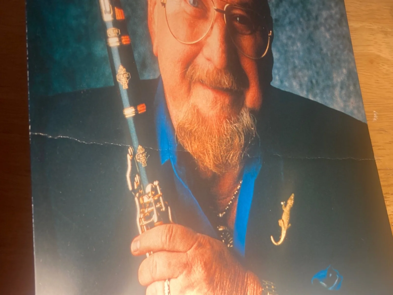 Hand SIGNED Pete Fountain 8x10 Photo - Jazz Clarinet Musician Legend !!, изображение 4