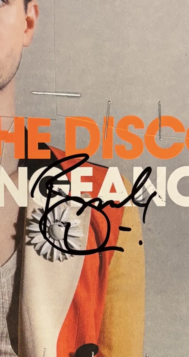 Brendon Urie Panic! Disco LAS VENGEANCE Vinyl Album Signed Autographed JSA Read, изображение 3