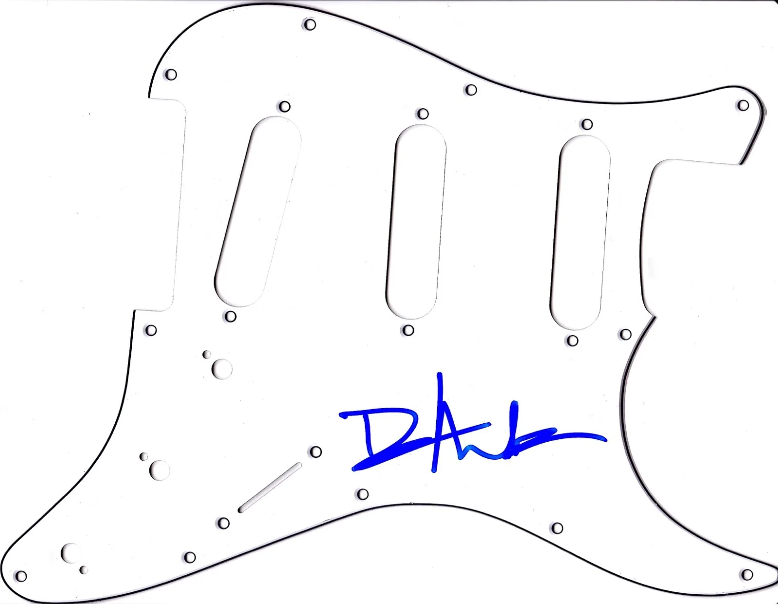 DAVE MATTHEWS DMB HAND SIGNED AUTOGRAPHED ELECTRIC GUITAR! WITH PROOF+ C.O.A., image 2