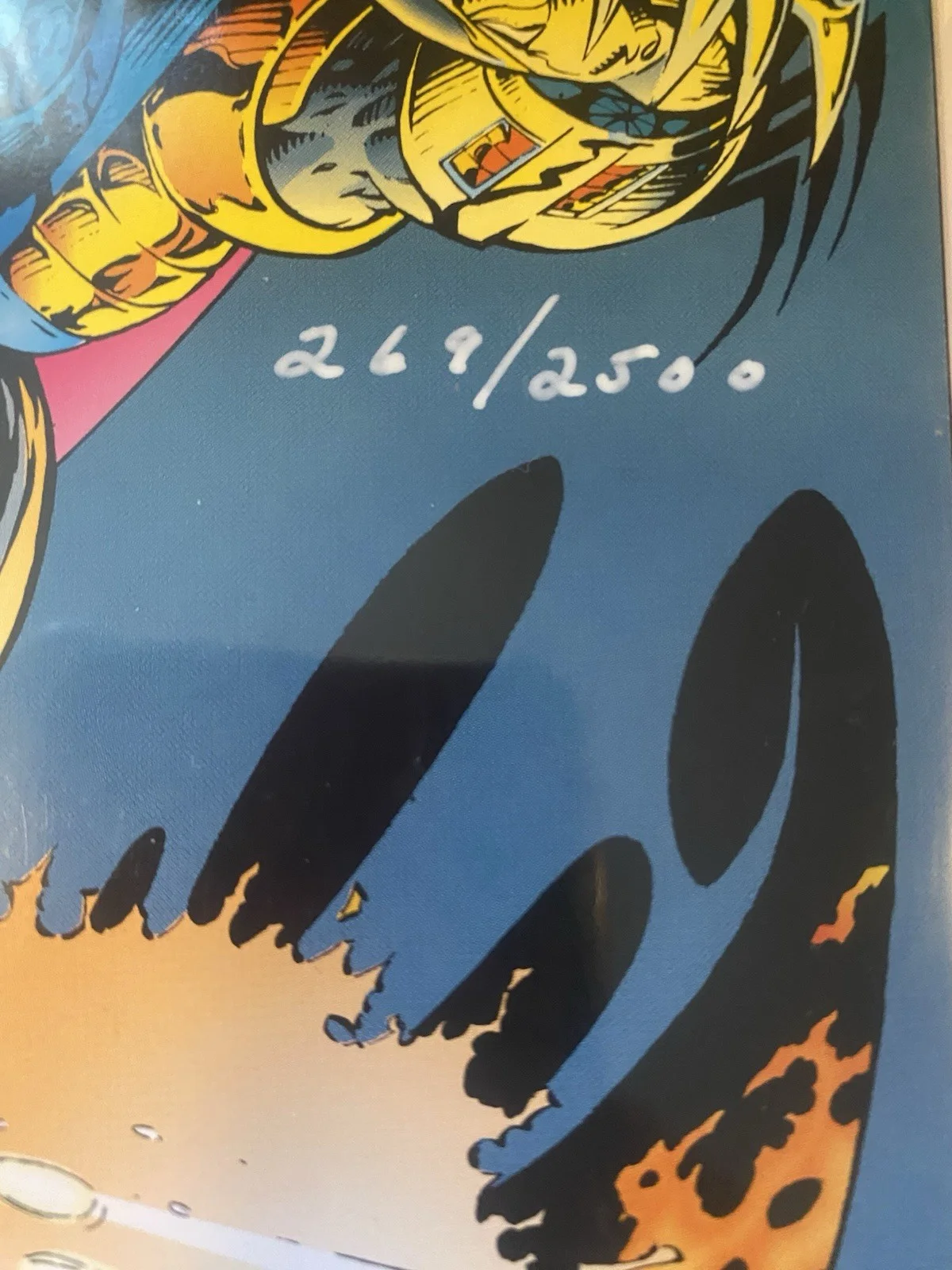 Dennis O'Neil — Batman Punisher - COA, signed by Dennis O'Neil..269 of 2500, изображение 3
