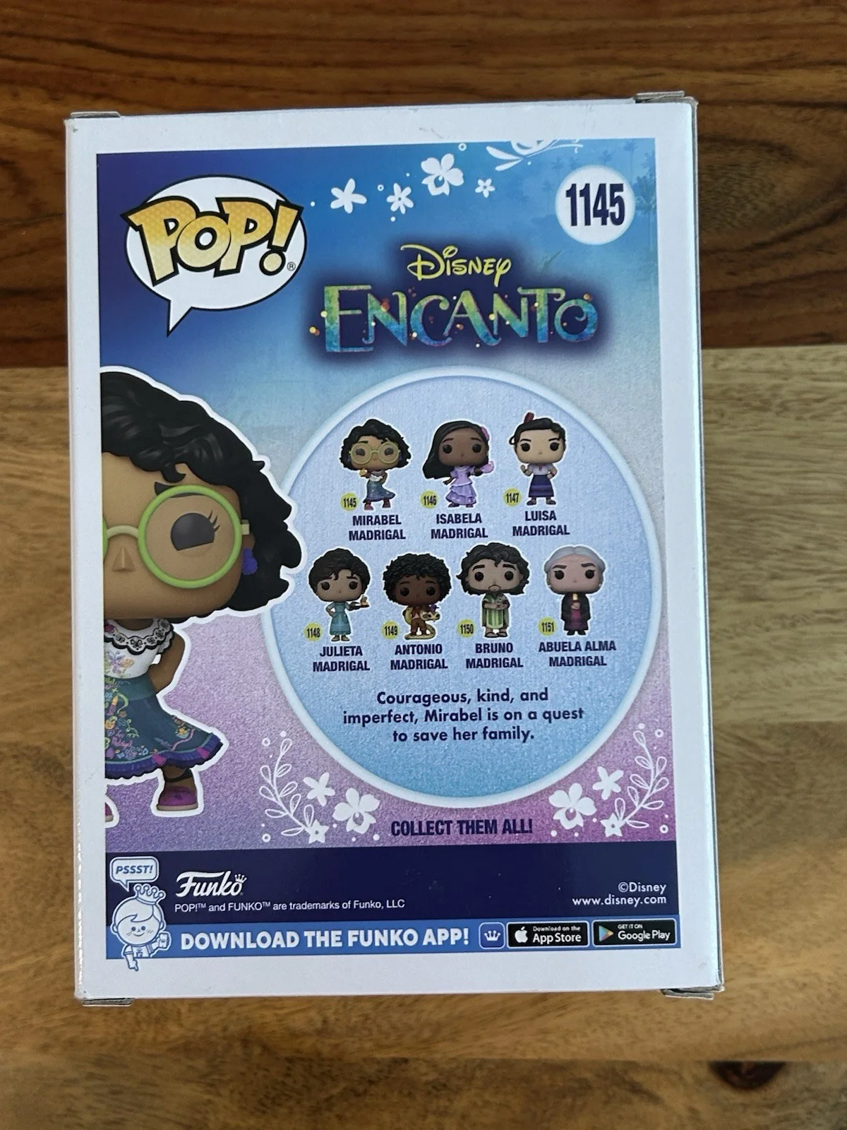 Stephanie Beatriz — Funko Pop - #1145 Mirabel Madrigal Signed By Stephanie Beatriz - Beckett COA, image 2