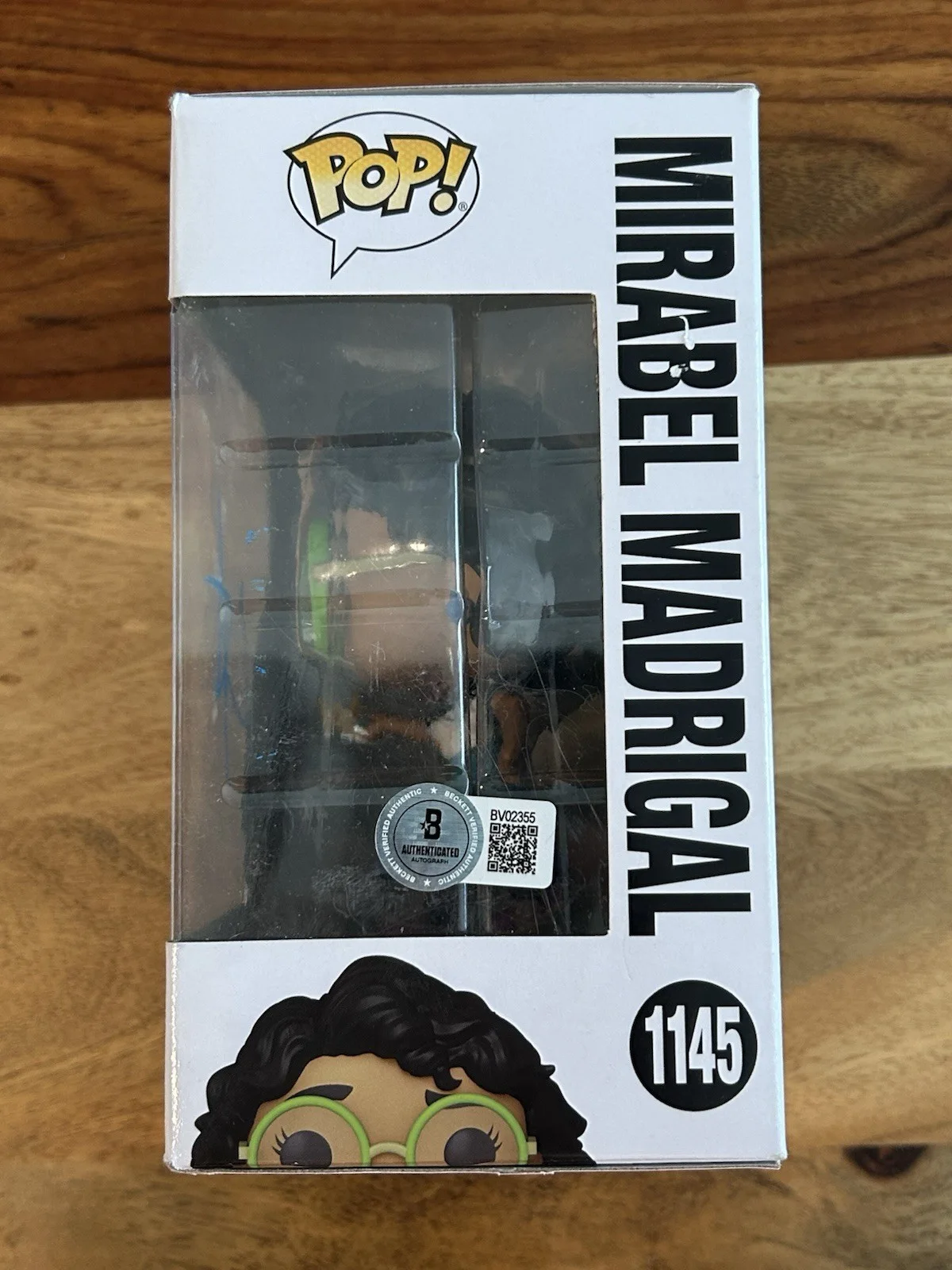 Stephanie Beatriz — Funko Pop - #1145 Mirabel Madrigal Signed By Stephanie Beatriz - Beckett COA, image 5