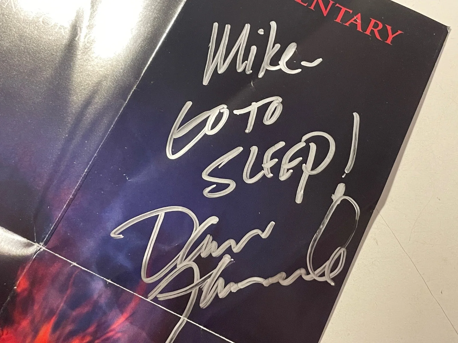 RARE SIGNED Never Sleep Again Folded Poster 12x18" The Elm Street Legacy, image 5