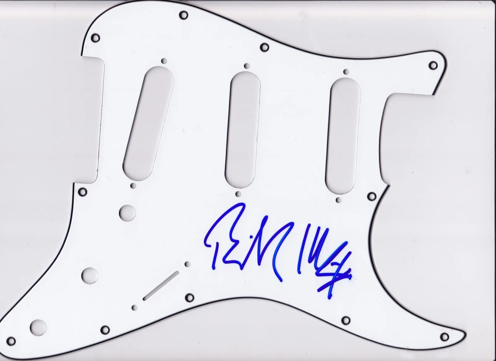 BILLY IDOL HAND SIGNED AUTOGRAPHED ELECTRIC GUITAR! REBELL YELL! WITH PROOF +COA, image 2