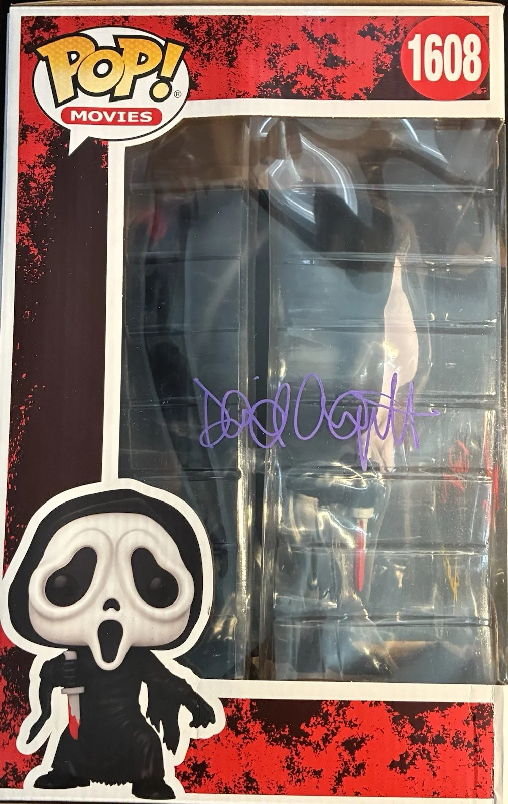 SCREAM Lillard Ulrich Kennedy Arquette Signed 1608 Free Shipping/Pop Protector, image 2