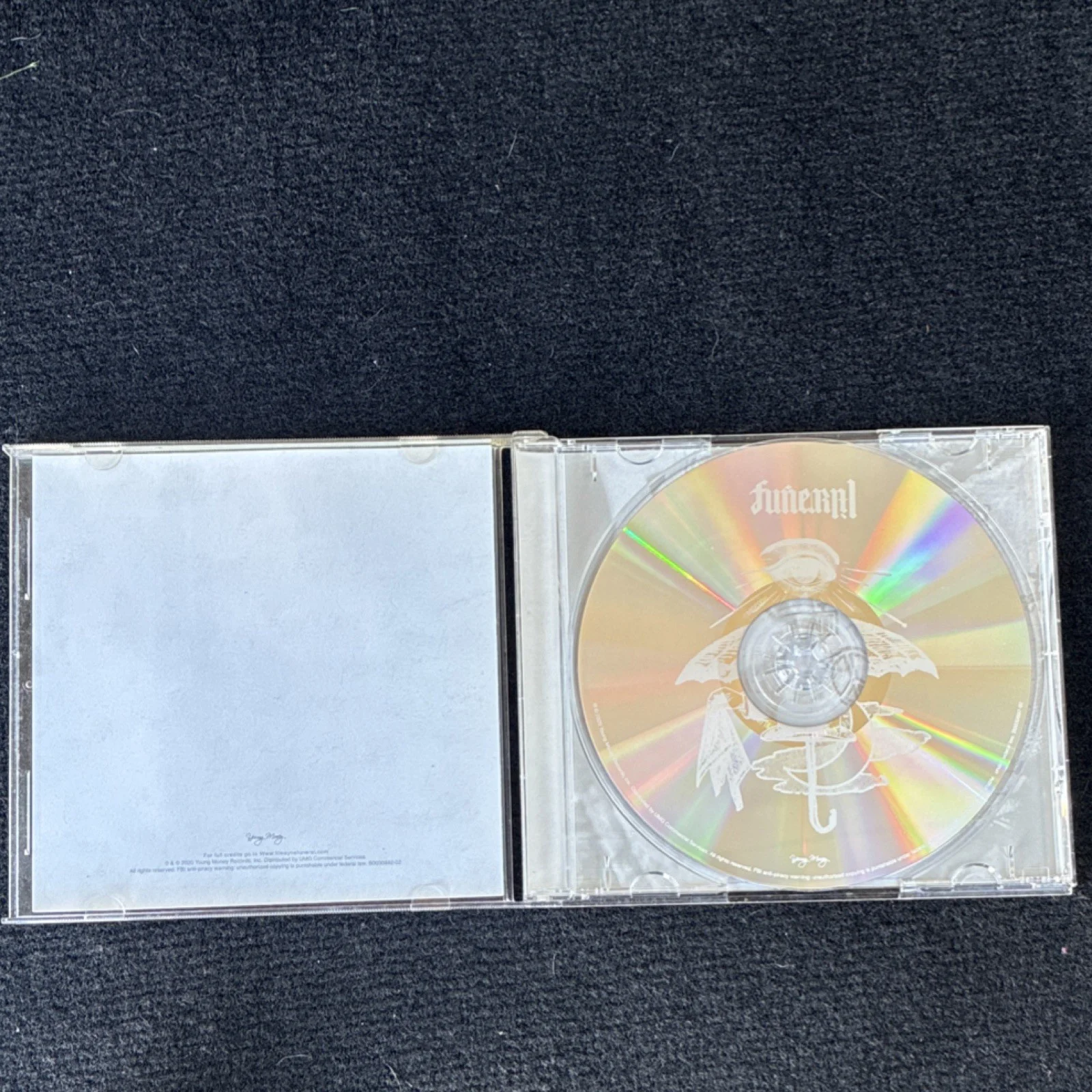 Autographed Original 'Funeral' CD & Booklet Signed by Artist, image 4